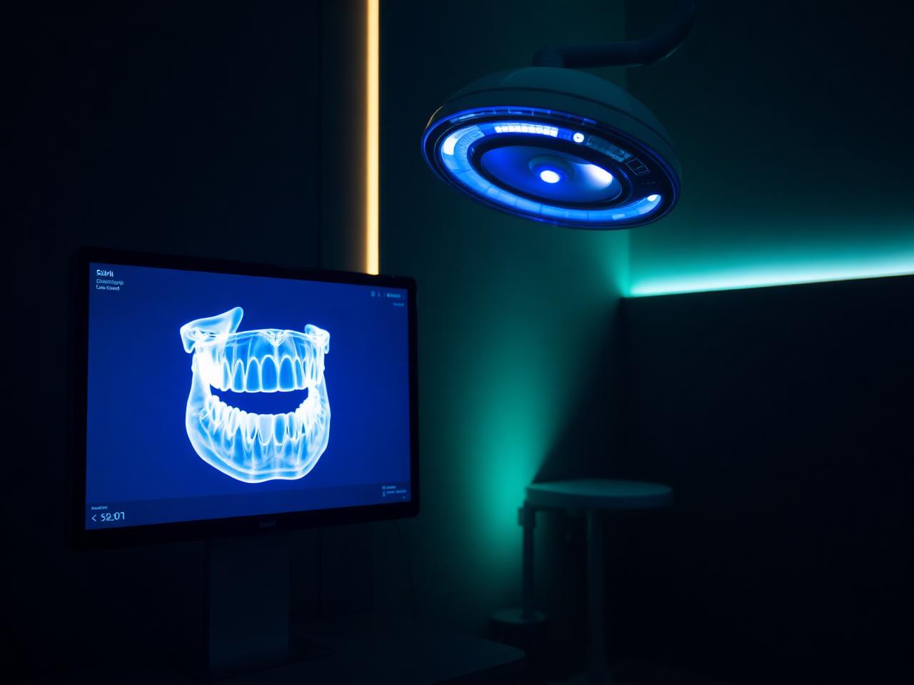 Escaneado dental 3D en pantalla